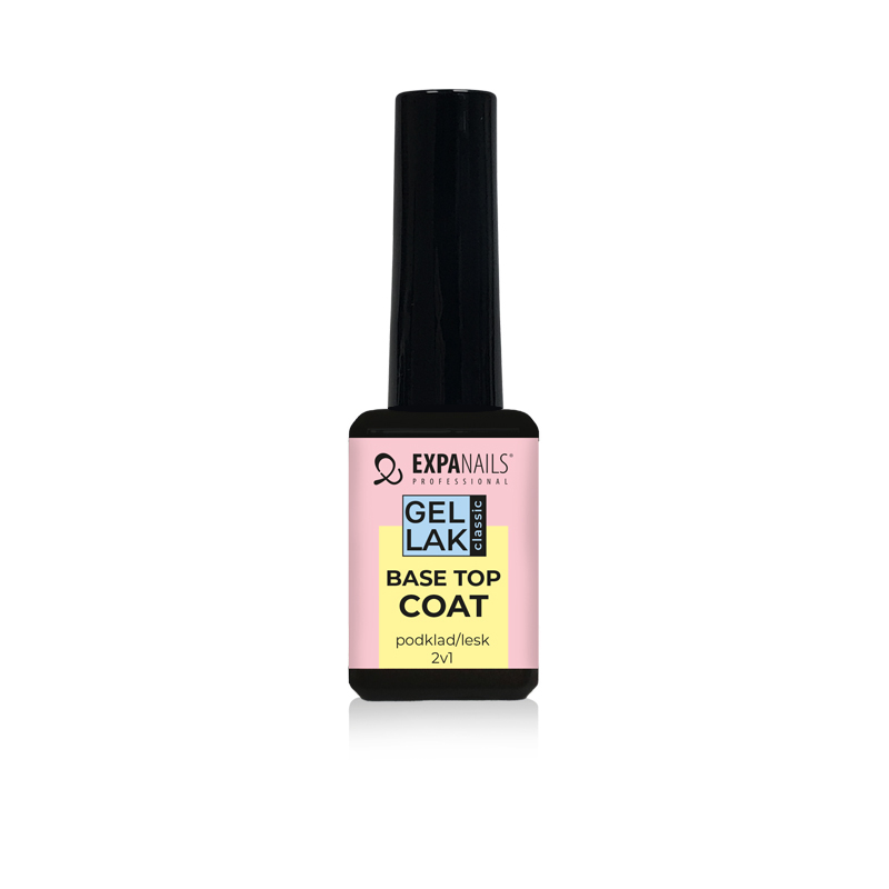 BASE/TOP COAT 2v1 - podklad + lesk 11ml