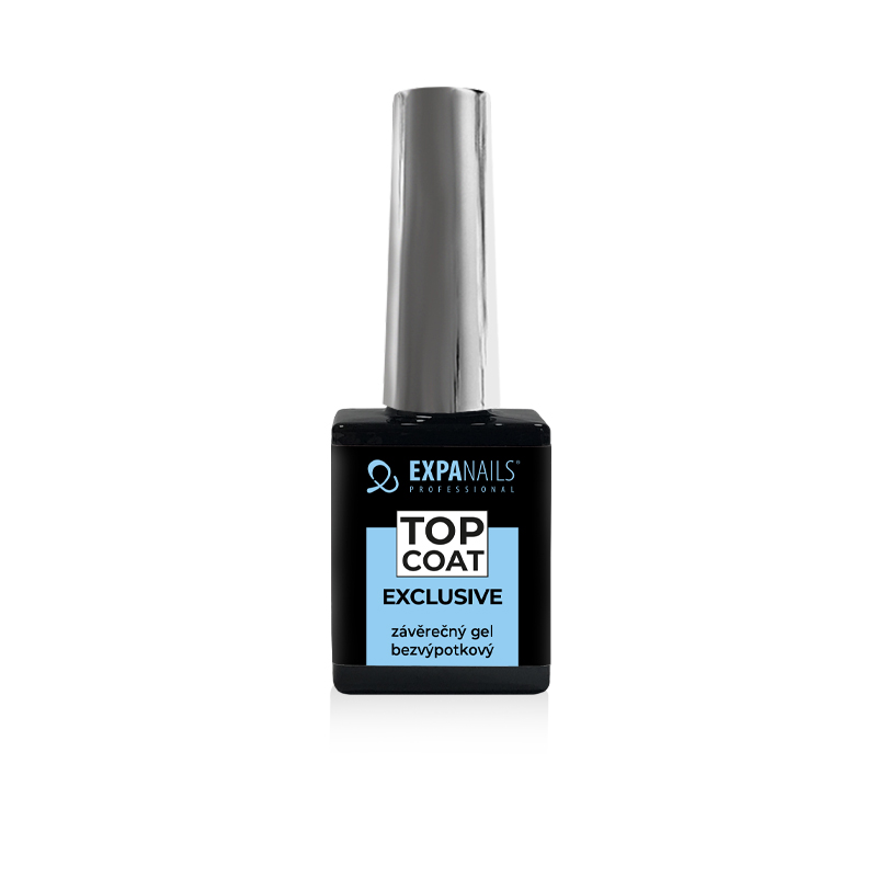 UV/LED gel Top coat Exclusive 11 ml - bezvýpotkový 